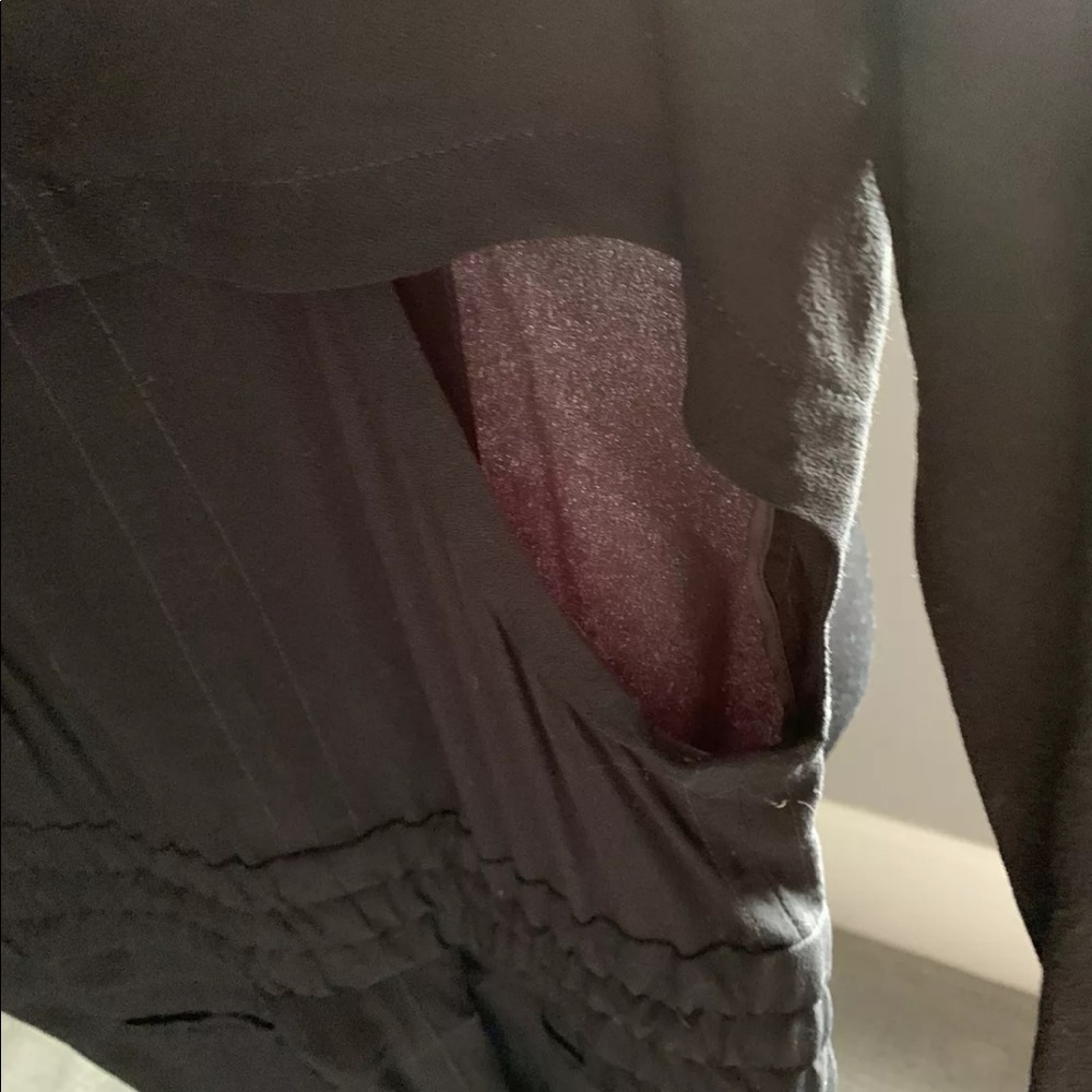 Gorgeous Helmet Lang Open Back Romper - image 4